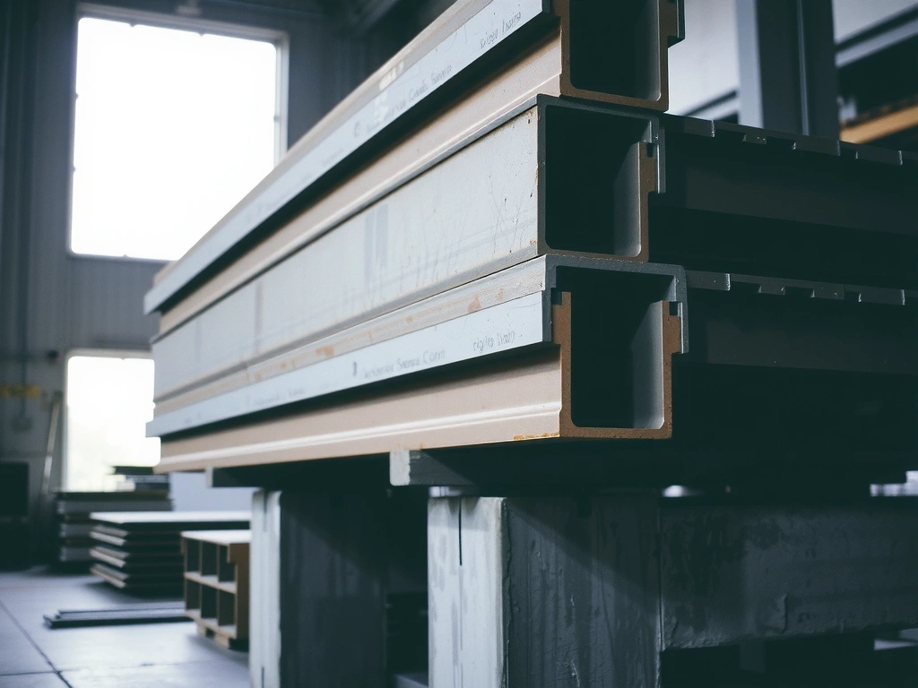 Sklad ocelových profilů